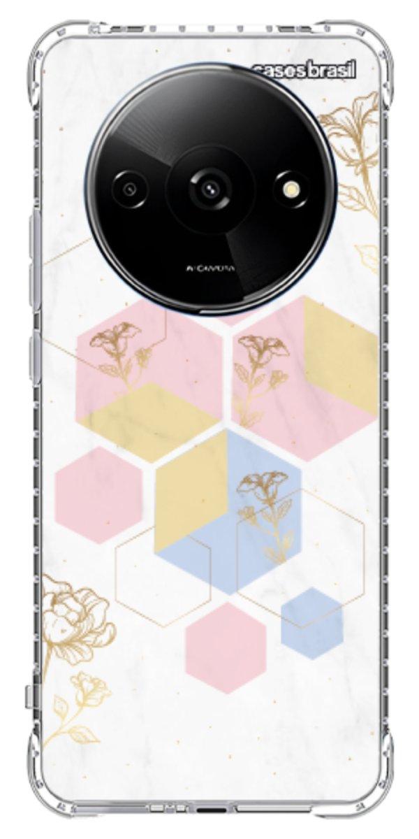 Capinha para Celular Geometria Floral