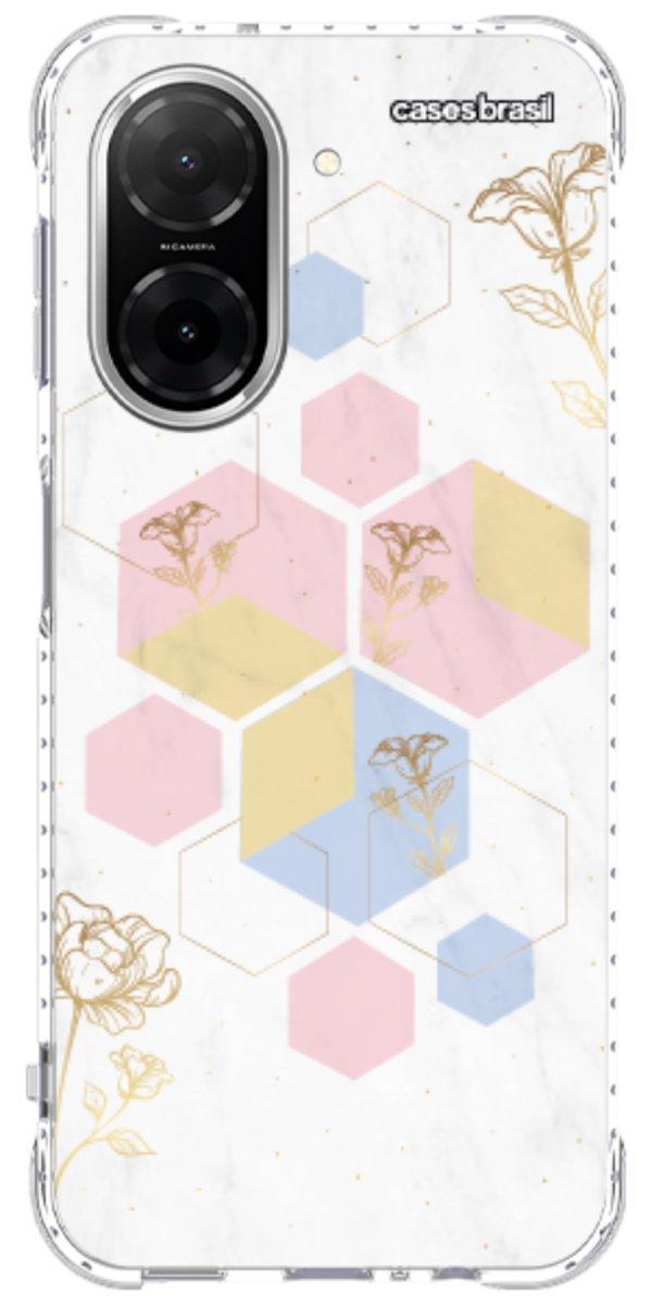 Capinha para Celular Geometria Floral