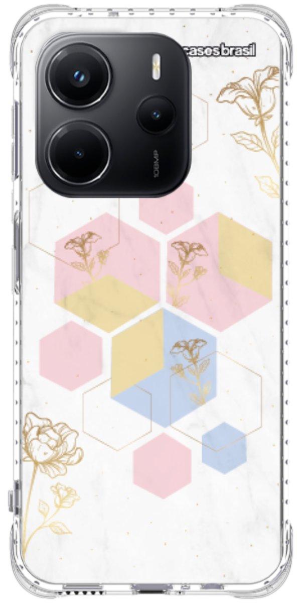 Capinha para Celular Geometria Floral