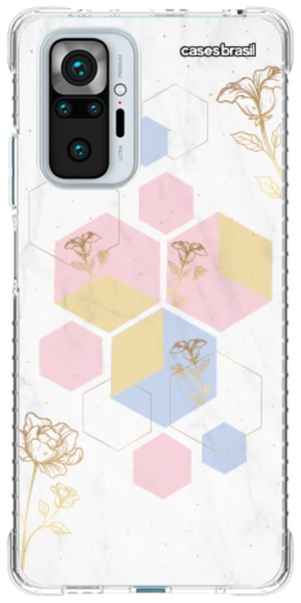 Capinha para Celular Geometria Floral