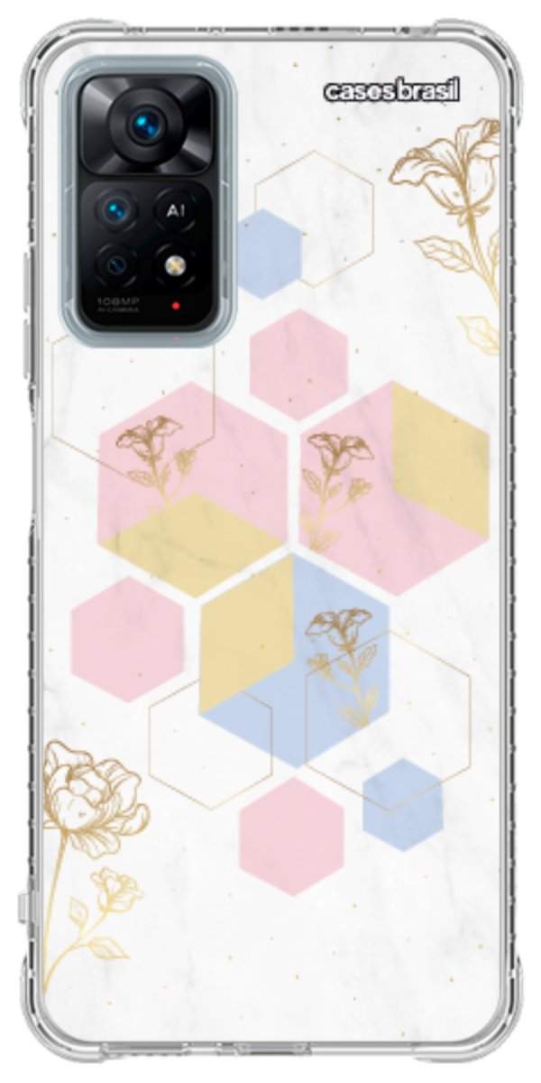 Capinha para Celular Geometria Floral