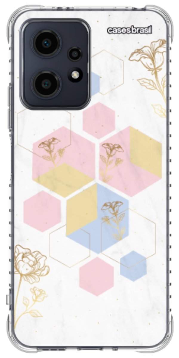 Capinha para Celular Geometria Floral