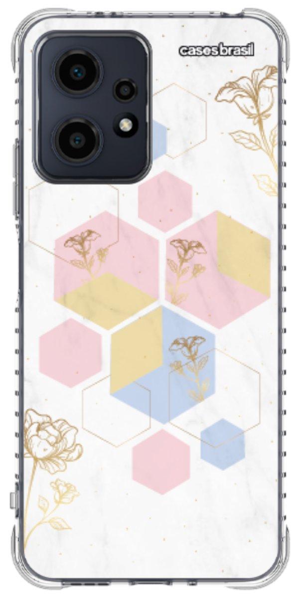 Capinha para Celular Geometria Floral