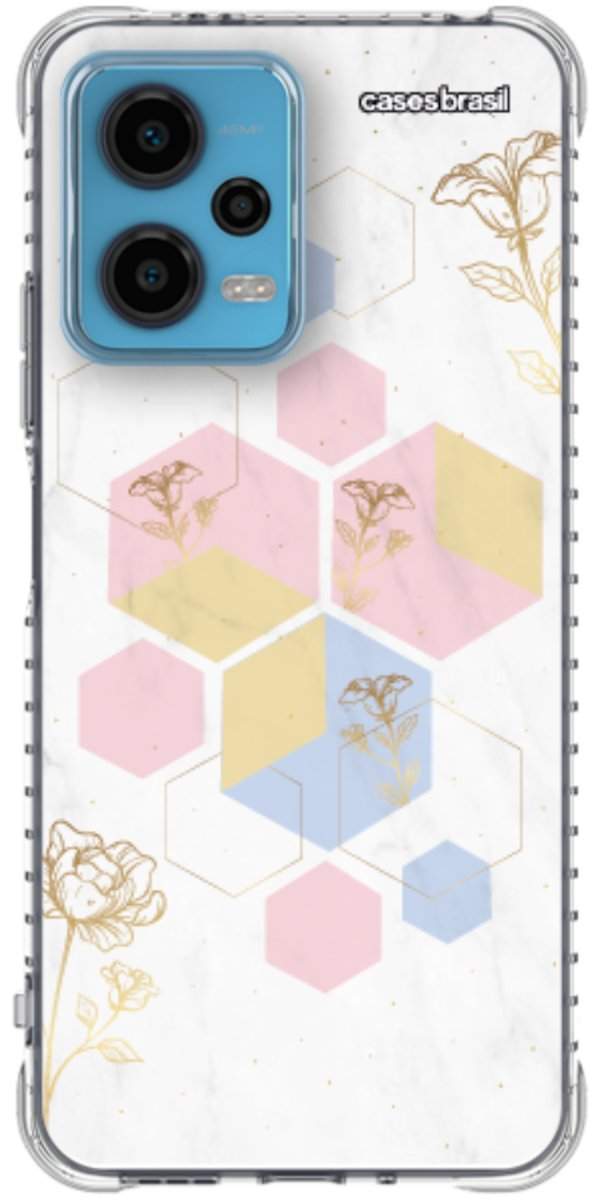 Capinha para Celular Geometria Floral