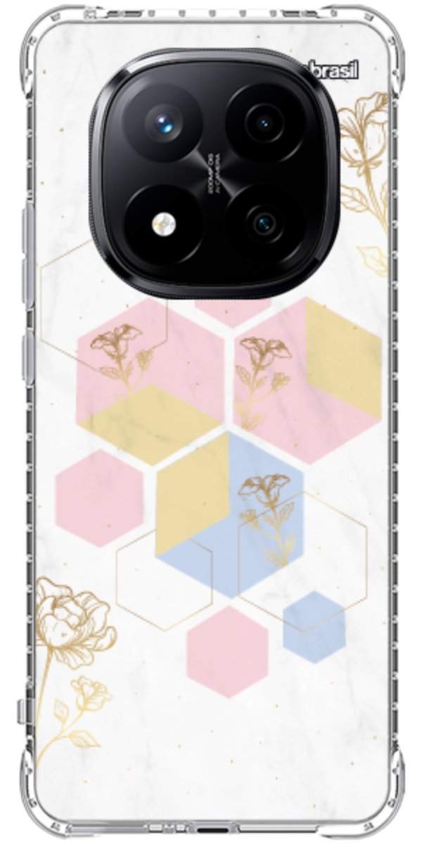 Capinha para Celular Geometria Floral