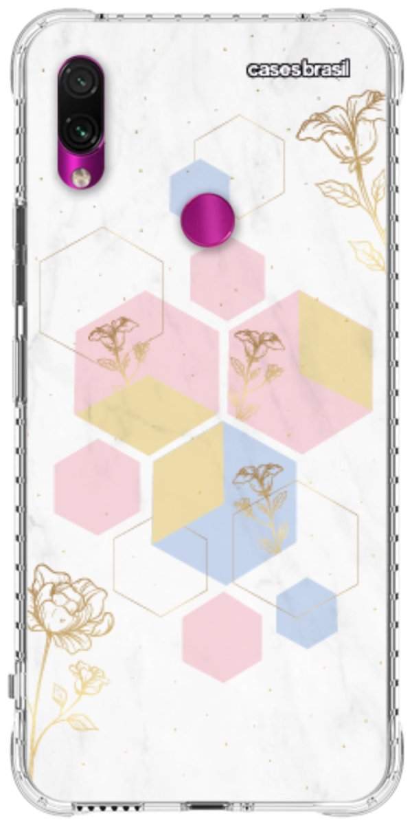Capinha para Celular Geometria Floral