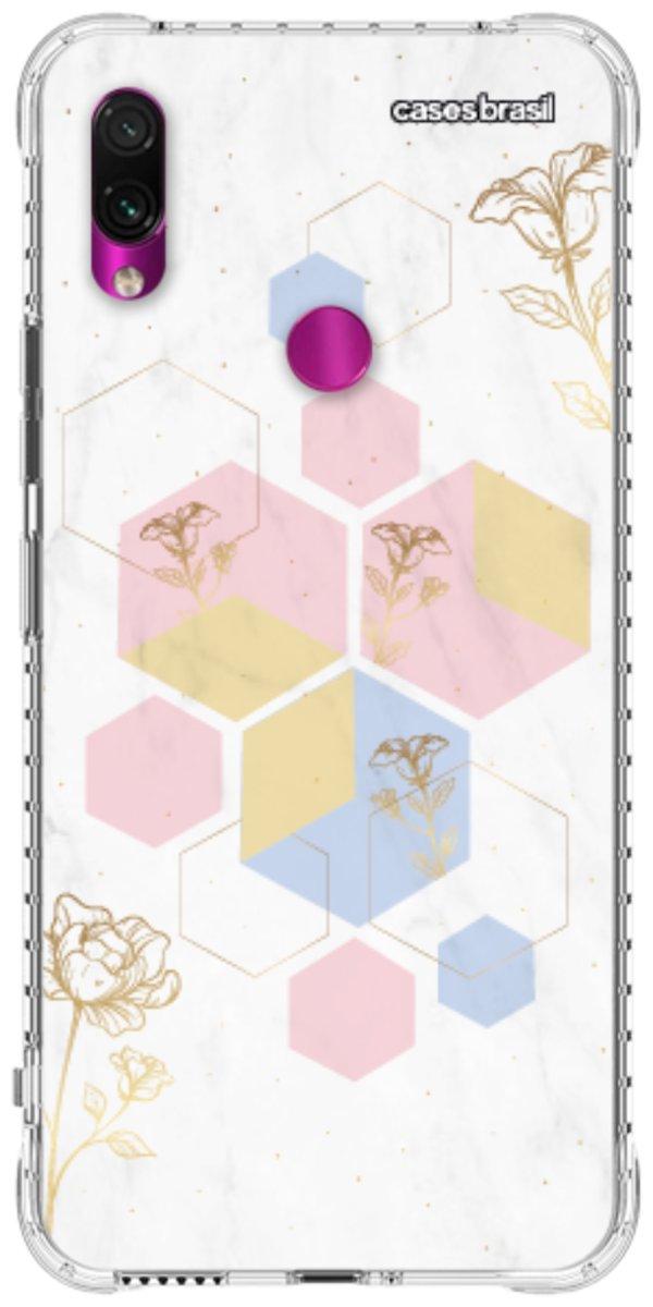 Capinha para Celular Geometria Floral