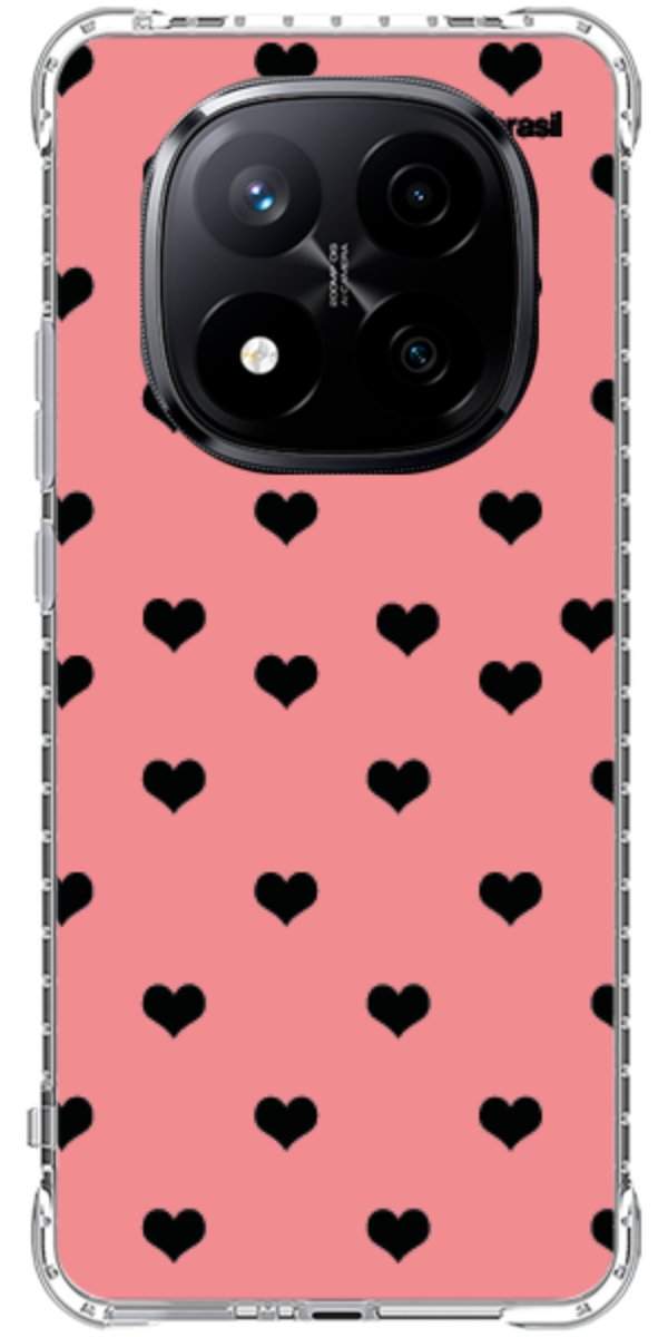Capinha para Celular Corações Traçados Pink