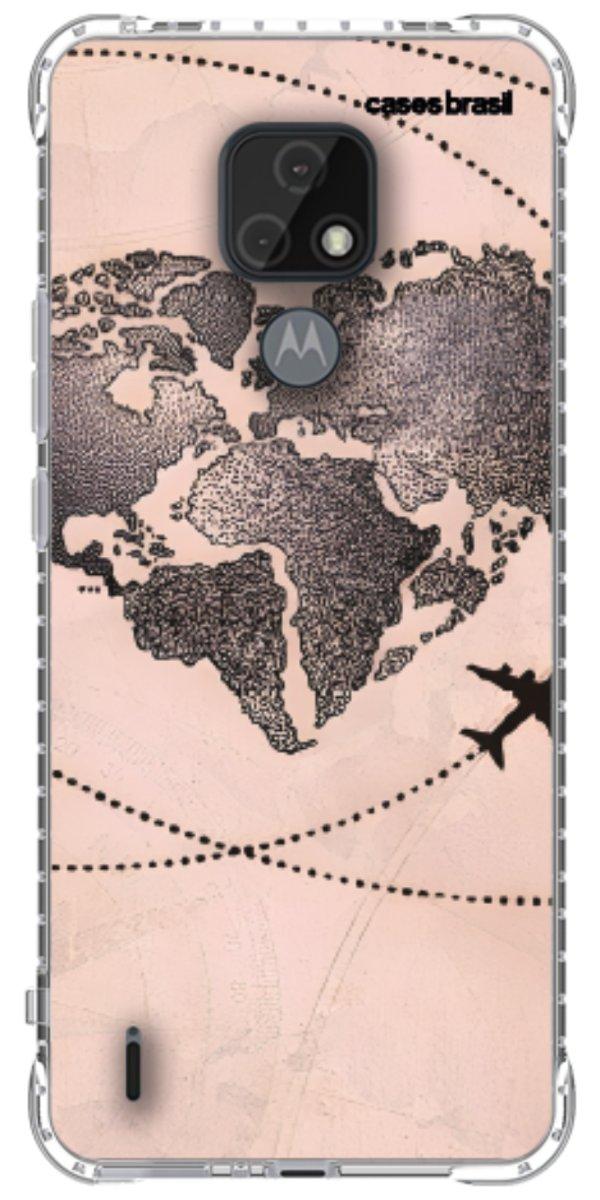 Capinha para Celular Amor por Viajar Rose