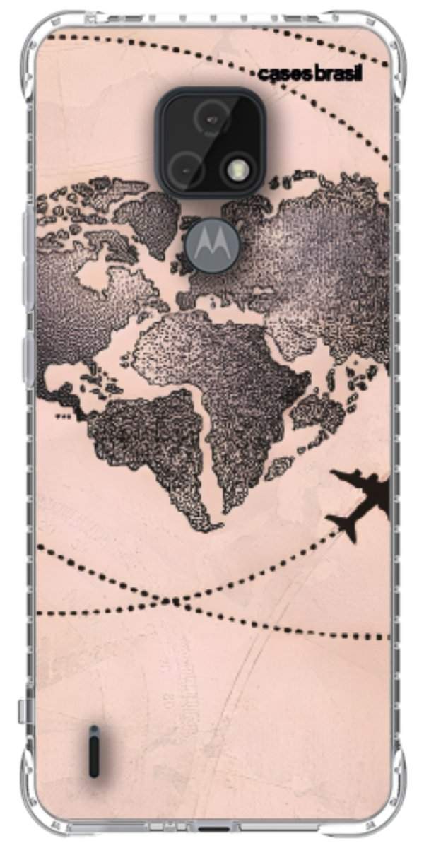 Capinha para Celular Amor por Viajar Rose
