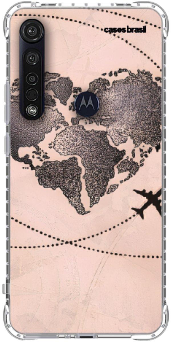 Capinha para Celular Amor por Viajar Rose