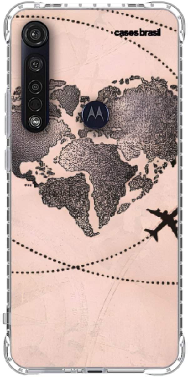 Capinha para Celular Amor por Viajar Rose