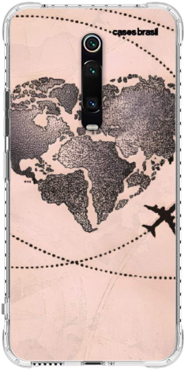Capinha para Celular Amor por Viajar Rose
