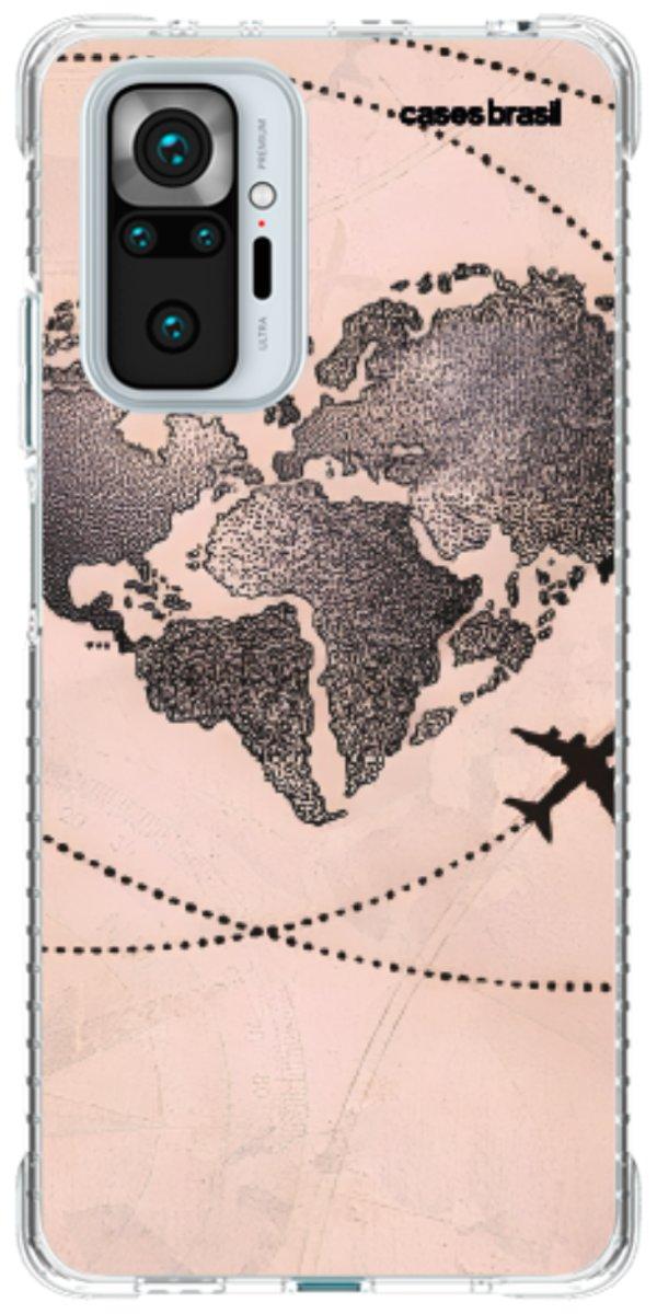 Capinha para Celular Amor por Viajar Rose