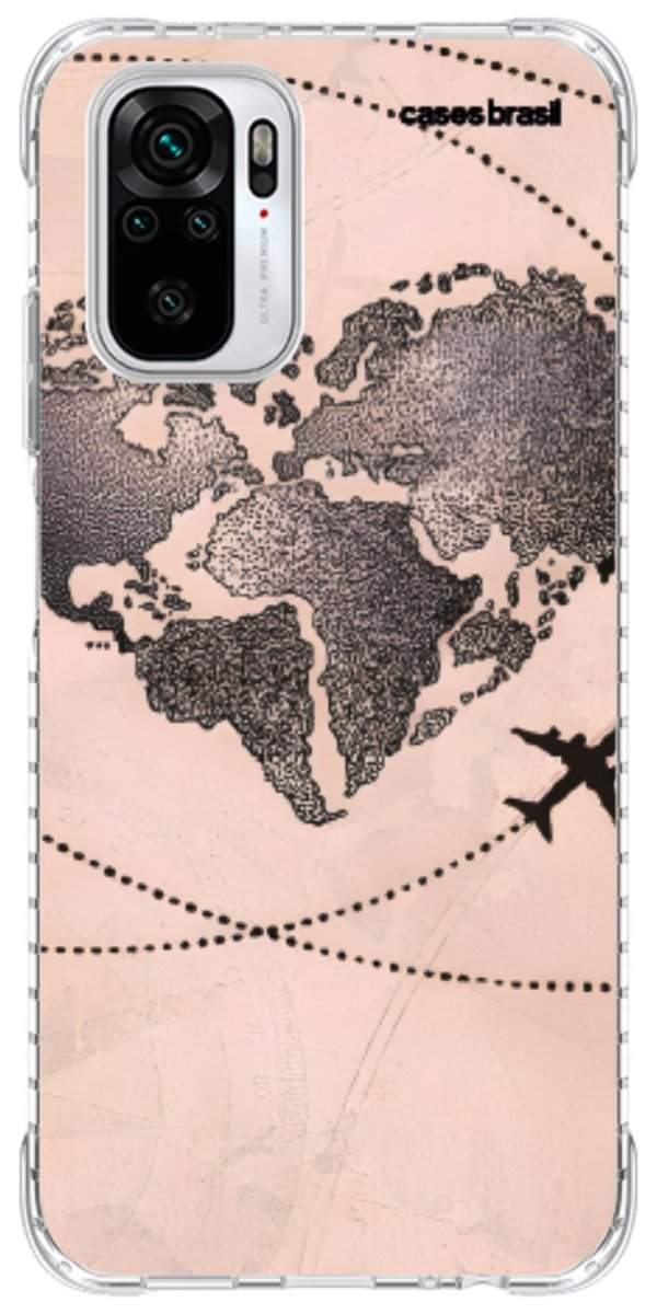 Capinha para Celular Amor por Viajar Rose