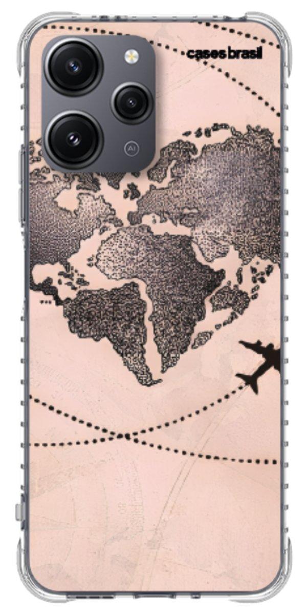 Capinha para Celular Amor por Viajar Rose