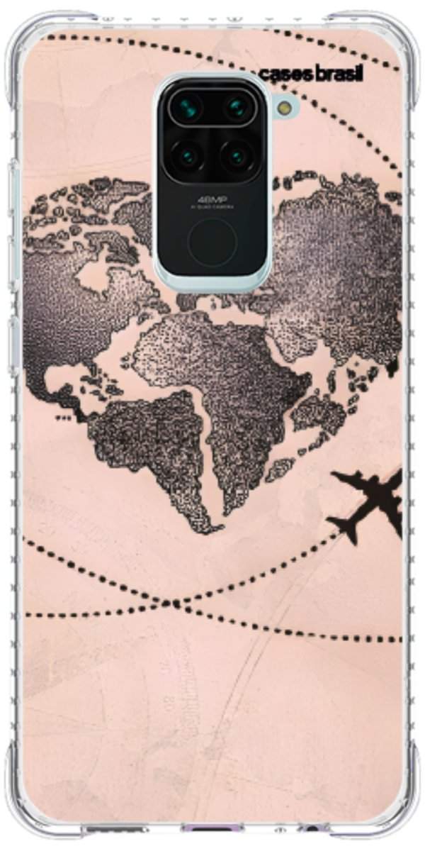 Capinha para Celular Amor por Viajar Rose