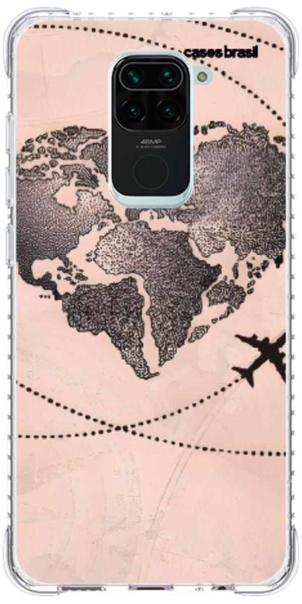 Capinha para Celular Amor por Viajar Rose