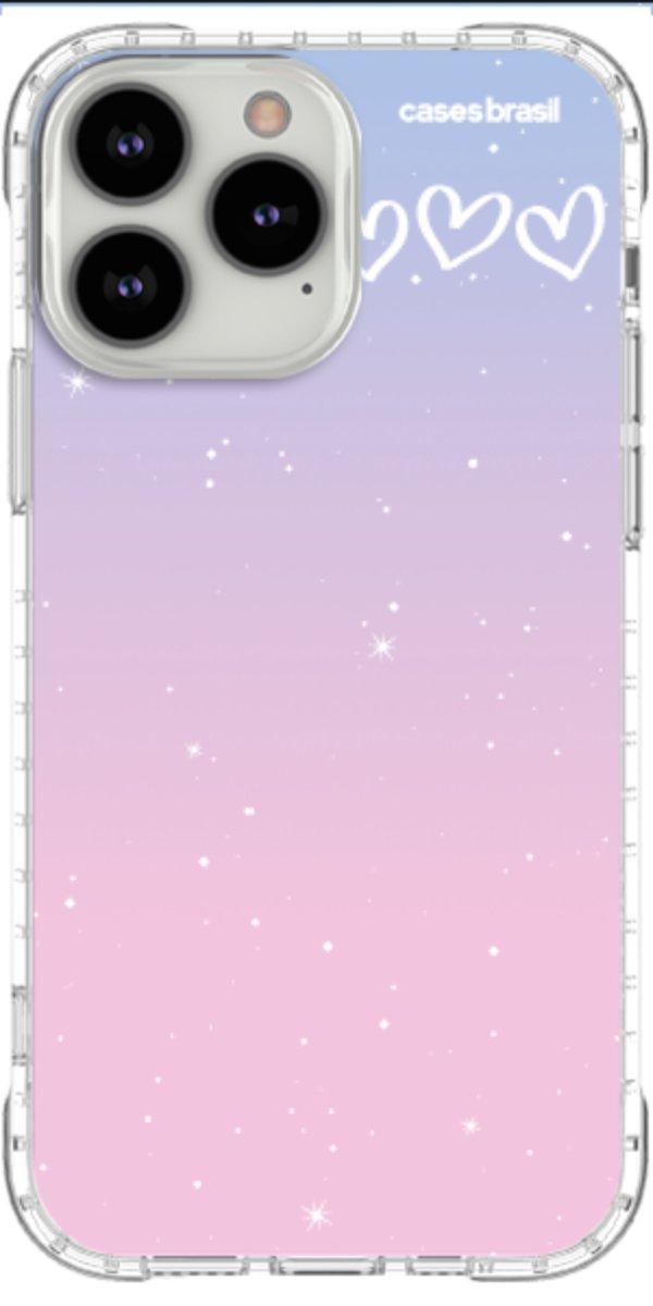 Capinha para Celular Degradê Céu Rosa