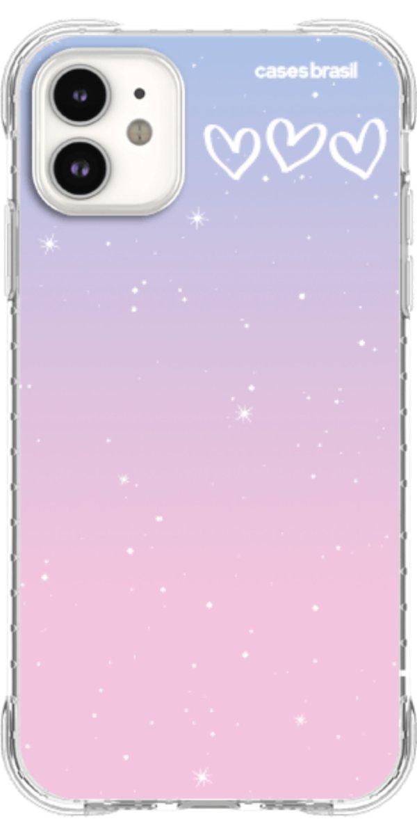 Capinha para Celular Degradê Céu Rosa