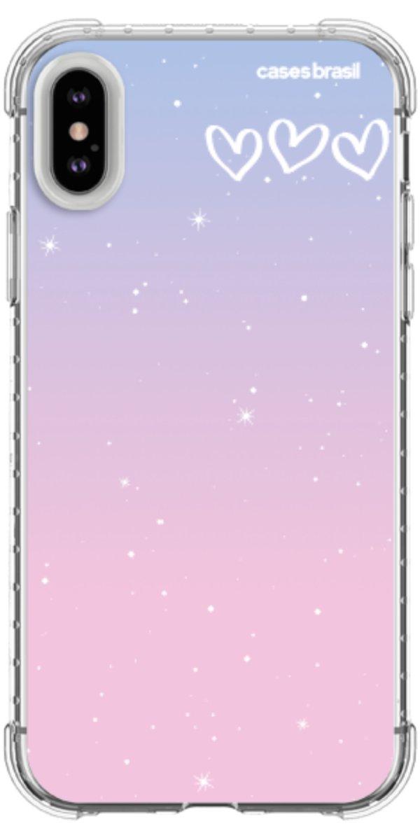 Capinha para Celular Degradê Céu Rosa