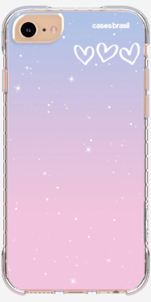 Capinha para Celular Degradê Céu Rosa