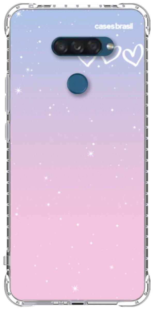 Capinha para Celular Degradê Céu Rosa