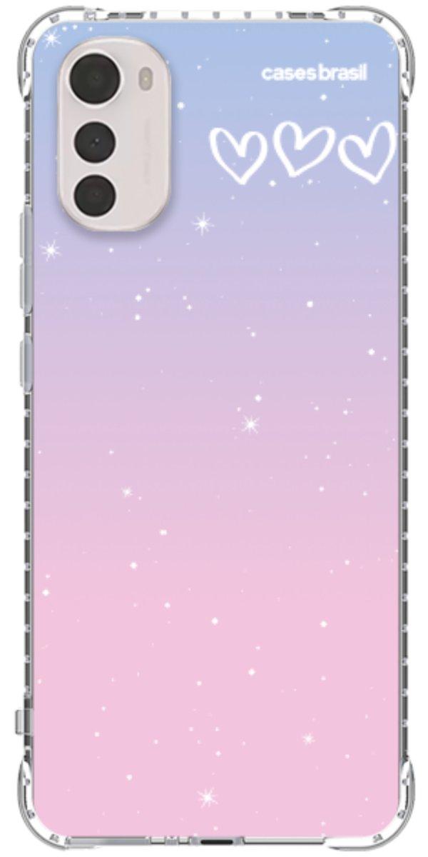 Capinha para Celular Degradê Céu Rosa