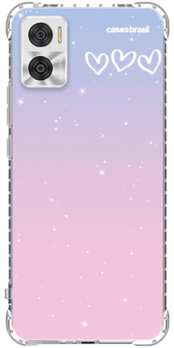 Capinha para Celular Degradê Céu Rosa