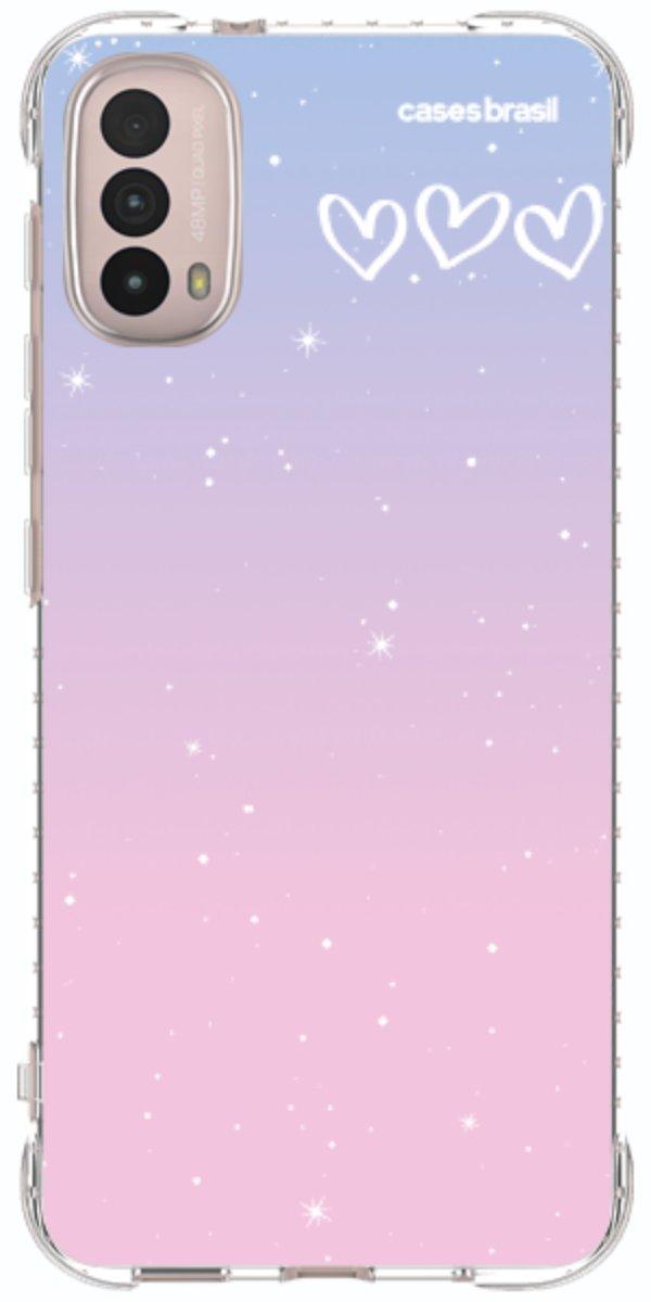 Capinha para Celular Degradê Céu Rosa