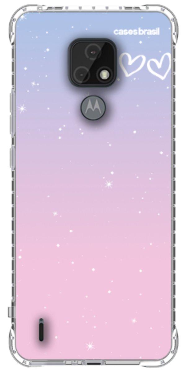 Capinha para Celular Degradê Céu Rosa