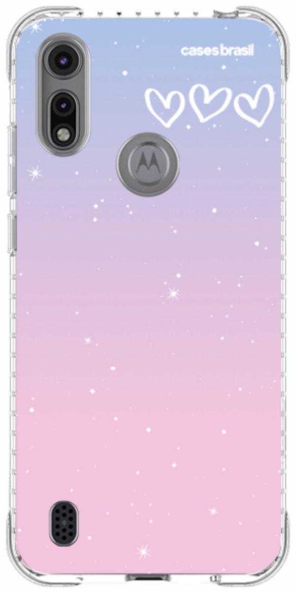 Capinha para Celular Degradê Céu Rosa