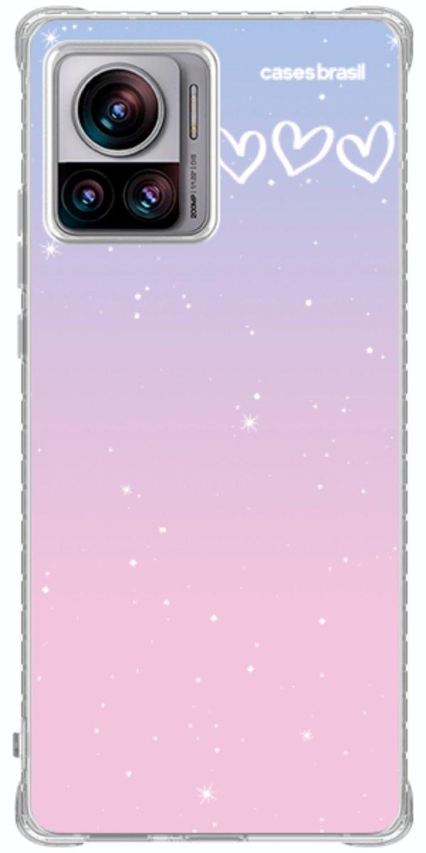 Capinha para Celular Degradê Céu Rosa