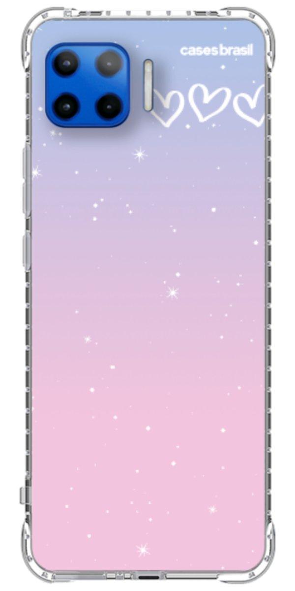 Capinha para Celular Degradê Céu Rosa