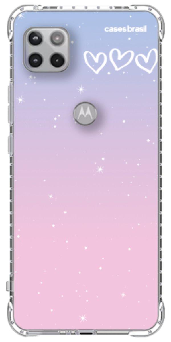 Capinha para Celular Degradê Céu Rosa