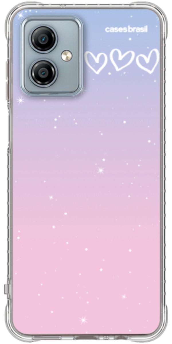 Capinha para Celular Degradê Céu Rosa