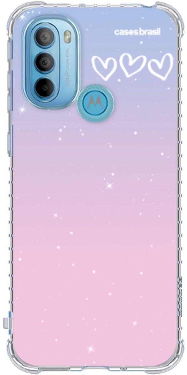 Capinha para Celular Degradê Céu Rosa