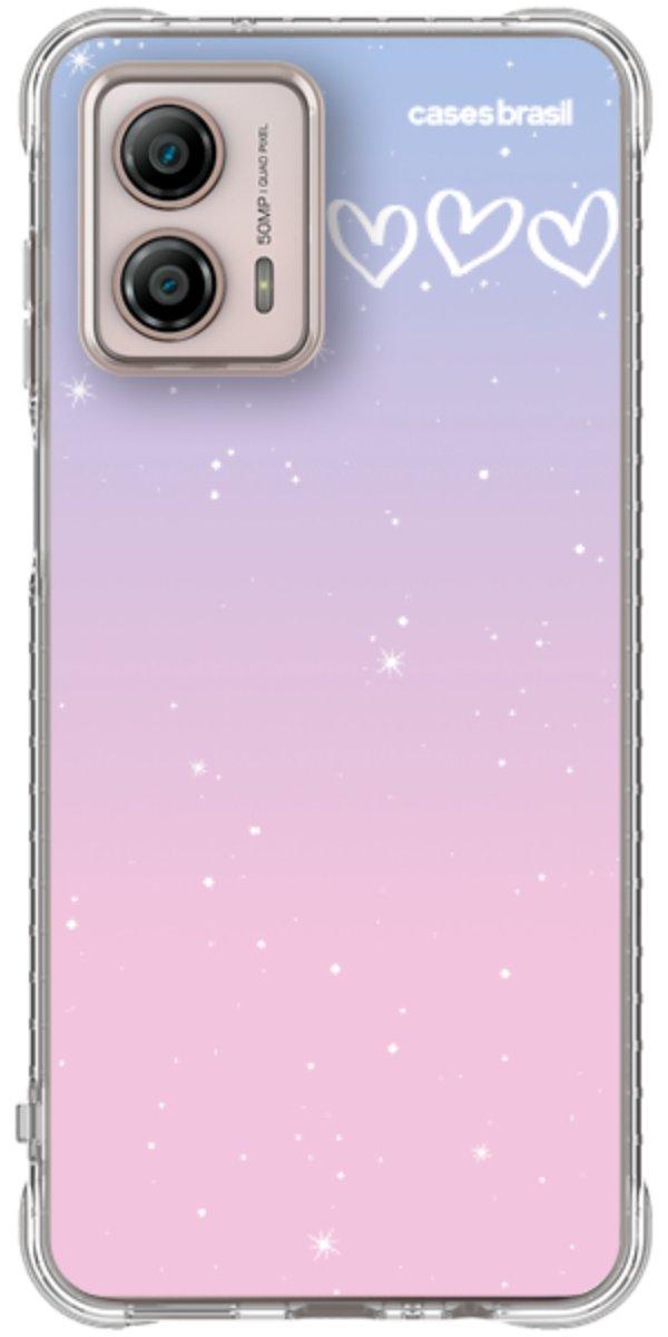 Capinha para Celular Degradê Céu Rosa