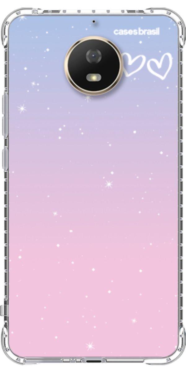 Capinha para Celular Degradê Céu Rosa