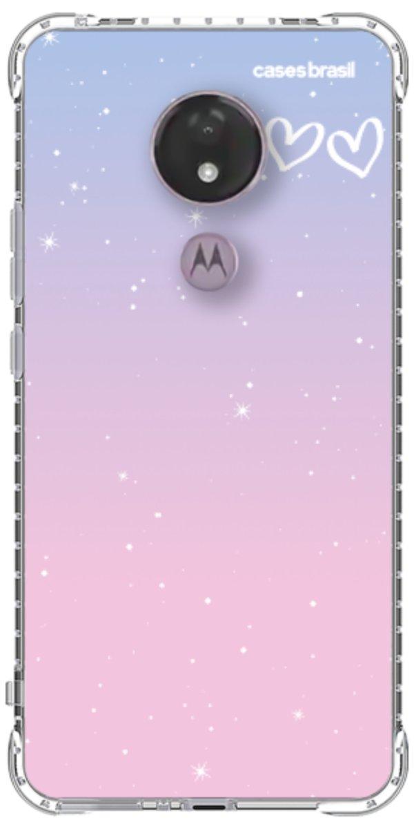 Capinha para Celular Degradê Céu Rosa