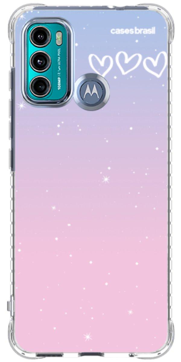 Capinha para Celular Degradê Céu Rosa