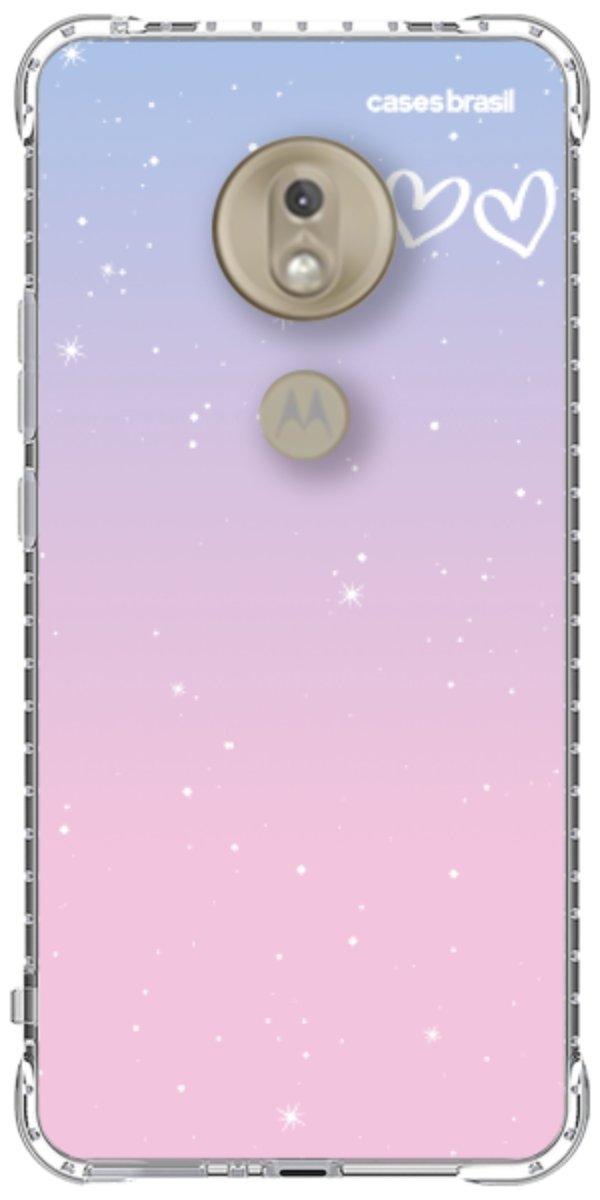 Capinha para Celular Degradê Céu Rosa