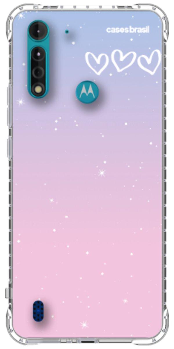 Capinha para Celular Degradê Céu Rosa