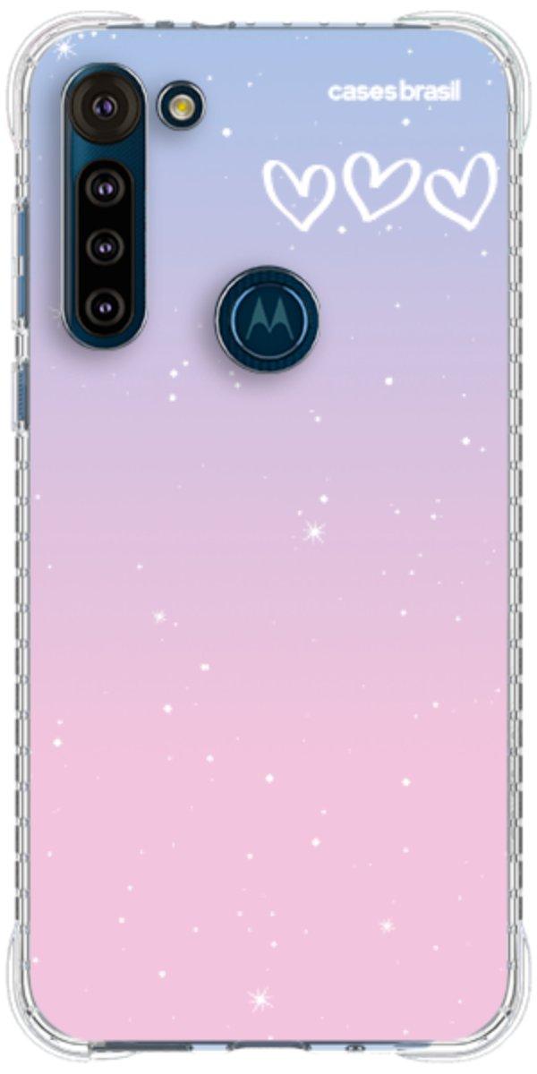 Capinha para Celular Degradê Céu Rosa