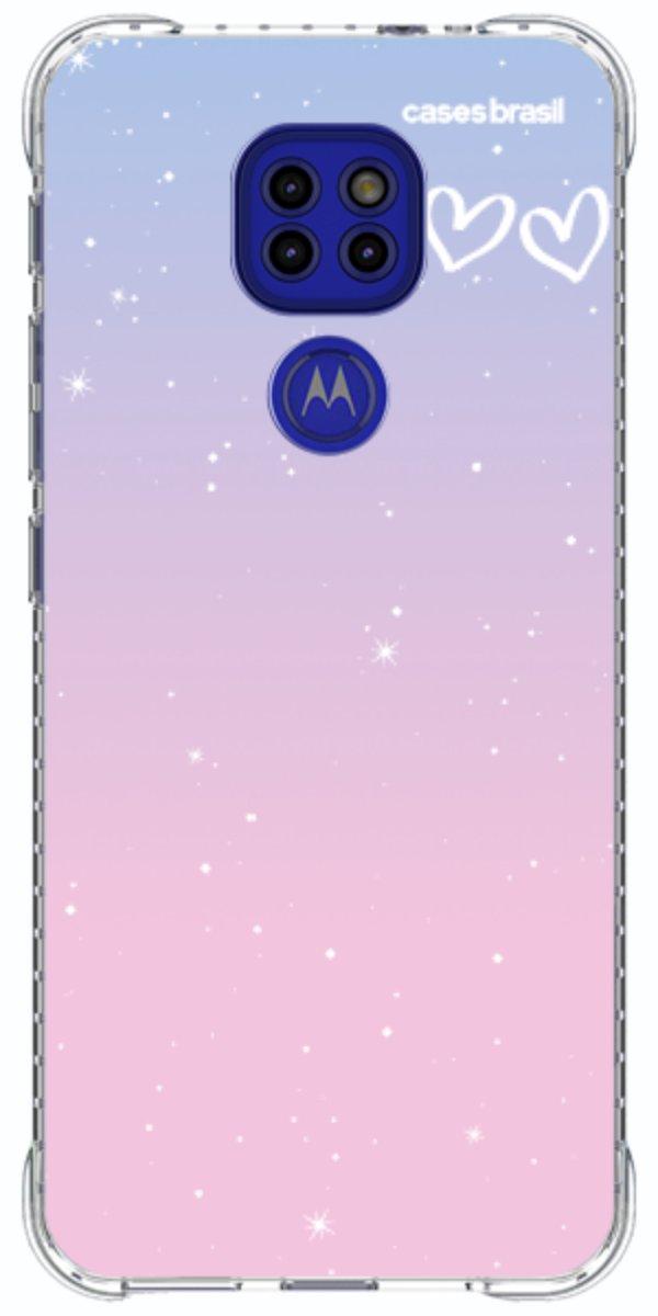 Capinha para Celular Degradê Céu Rosa