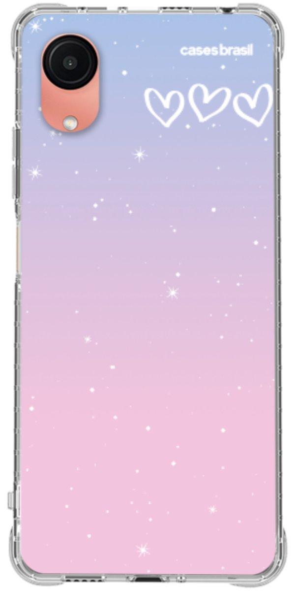 Capinha para Celular Degradê Céu Rosa