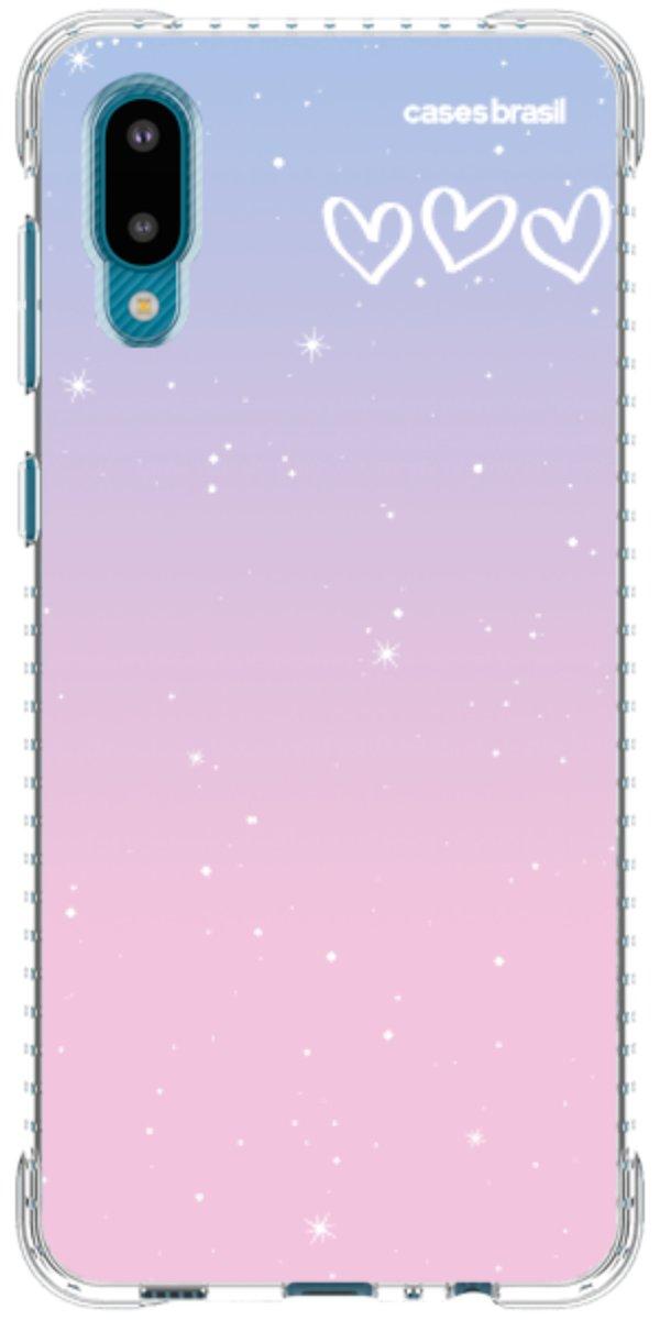 Capinha para Celular Degradê Céu Rosa
