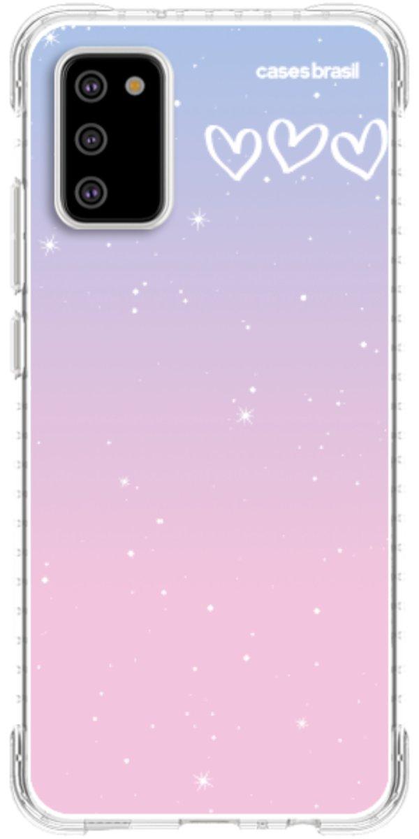 Capinha para Celular Degradê Céu Rosa