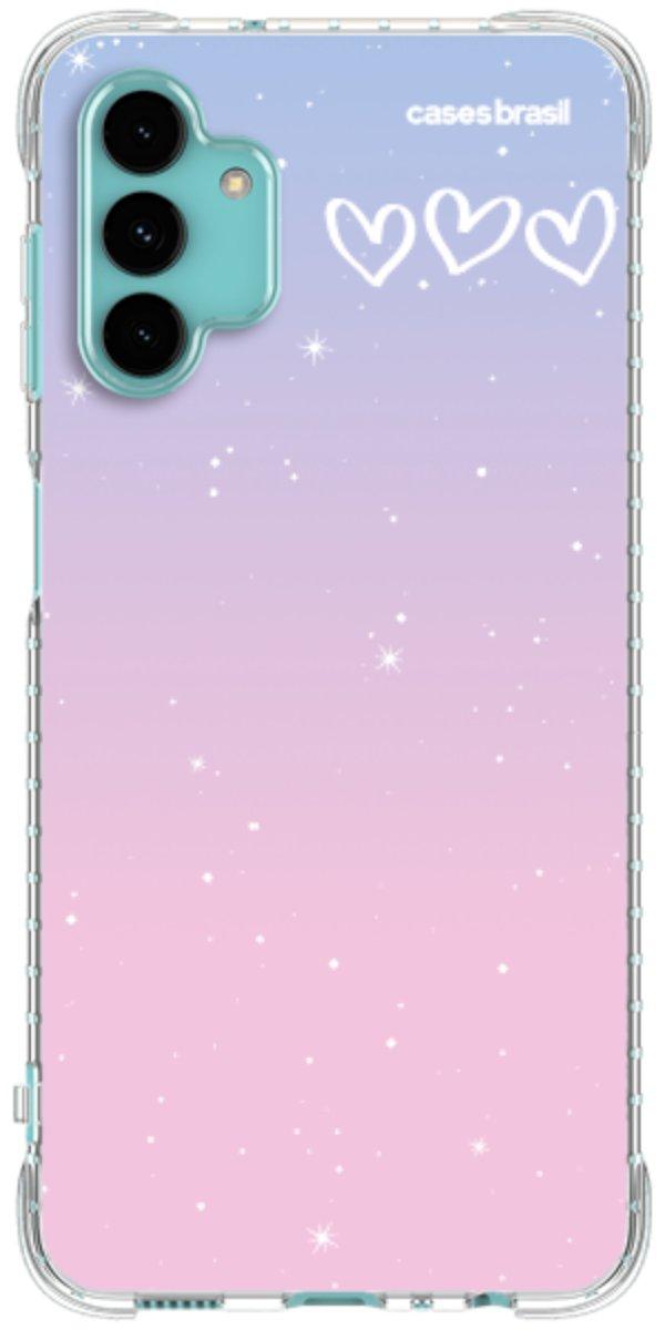 Capinha para Celular Degradê Céu Rosa