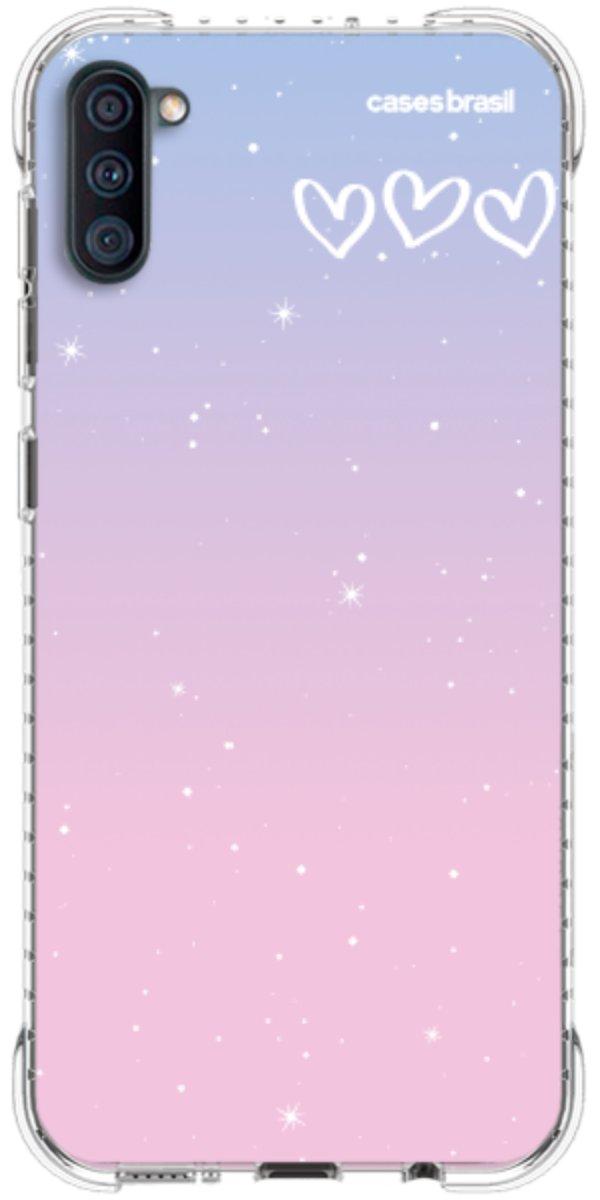 Capinha para Celular Degradê Céu Rosa